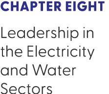 Chapter Eight Leadership in the Electricity and Water Sectors