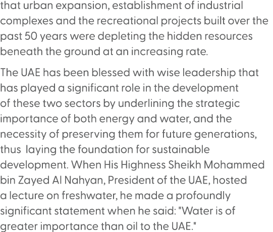 that urban expansion, establishment of industrial complexes and the recreational projects built over the past 50 year...
