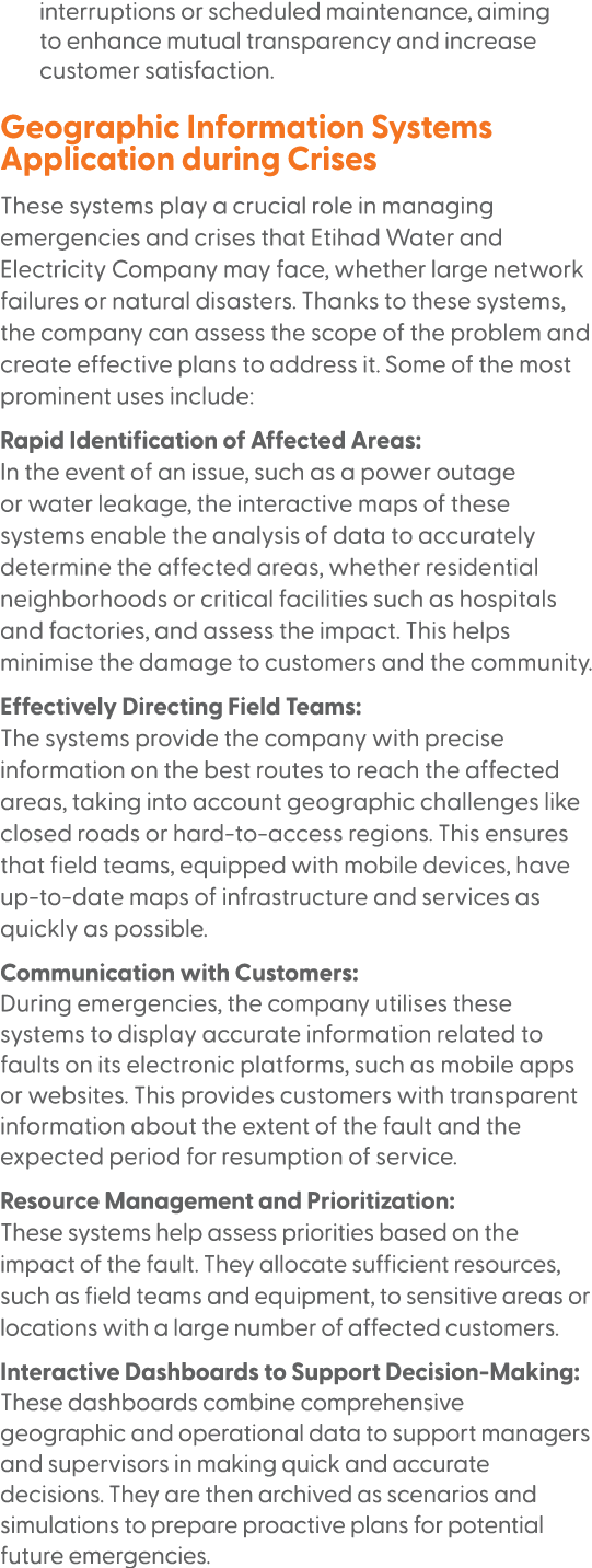 interruptions or scheduled maintenance, aiming to enhance mutual transparency and increase customer satisfaction. Geo...