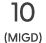 10 (MIGD)
