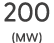 200 (MW)